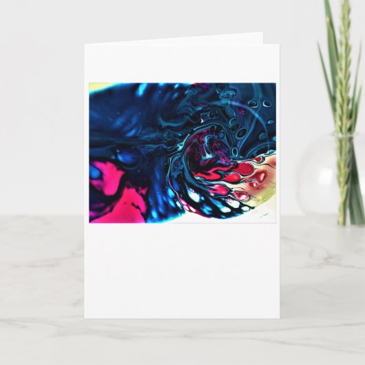 Abstracte kleurenstudie 337, Kaart (Voorkant)