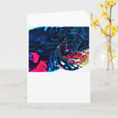 Abstracte kleurenstudie 337, Kaart (Gele Bloem)