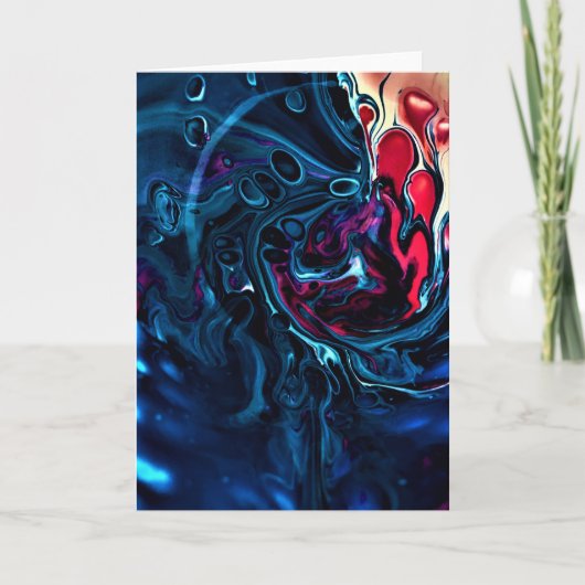 Abstracte kleurenstudie 337, kaart (Voorkant)