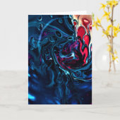 Abstracte kleurenstudie 337, kaart (Gele Bloem)