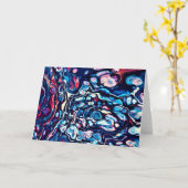 Abstracte kleurenstudie 339, kaart (Gele Bloem)