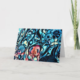 Abstracte kleurenstudie 340, kaart