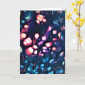 Abstracte kleurenstudie 341, kaart (Gele Bloem)