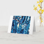 Abstracte kleurenstudie 342, kaart (Gele Bloem)
