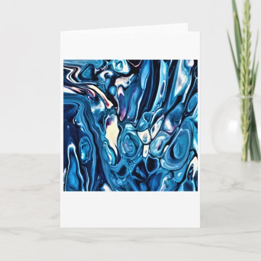 Abstracte kleurenstudie 342, kaart (Voorkant)