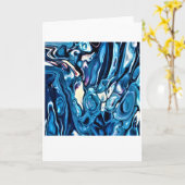 Abstracte kleurenstudie 342, kaart (Gele Bloem)