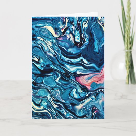 Abstracte kleurenstudie 344, kaart (Voorkant)