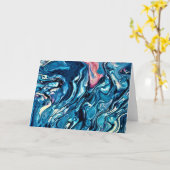 Abstracte kleurenstudie 344, kaart (Gele Bloem)