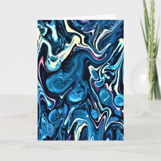 Abstracte kleurenstudie 346, kaart (Voorkant)