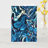 Abstracte kleurenstudie 346, kaart (Gele Bloem)