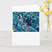 Abstracte kleurenstudie 347, kaart (Gele Bloem)