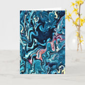 Abstracte kleurenstudie 347, kaart (Gele Bloem)