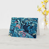 Abstracte kleurenstudie 347, kaart (Gele Bloem)