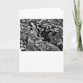 Abstracte kleurenstudie 347 / Noir, kaart