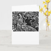 Abstracte kleurenstudie 347 / Noir, kaart (Gele Bloem)