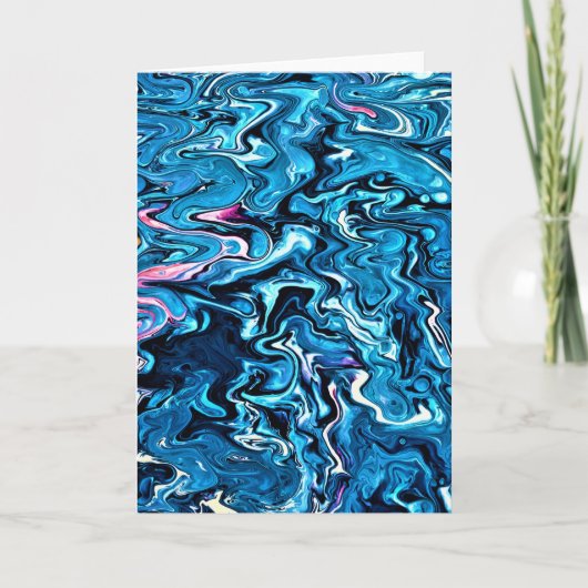 Abstracte kleurenstudie 348, kaart (Voorkant)