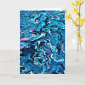 Abstracte kleurenstudie 348, kaart (Gele Bloem)
