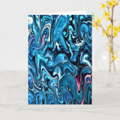Abstracte kleurenstudie 349, kaart (Gele Bloem)