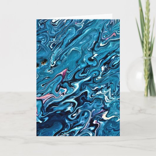 Abstracte kleurenstudie 350, kaart (Voorkant)