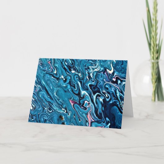 Abstracte kleurenstudie 350, kaart (Voorkant)