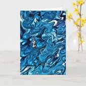 Abstracte kleurenstudie 351, kaart (Gele Bloem)