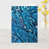 Abstracte kleurenstudie 352, kaart (Gele Bloem)