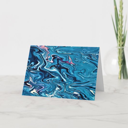 Abstracte kleurenstudie 353, kaart (Voorkant)