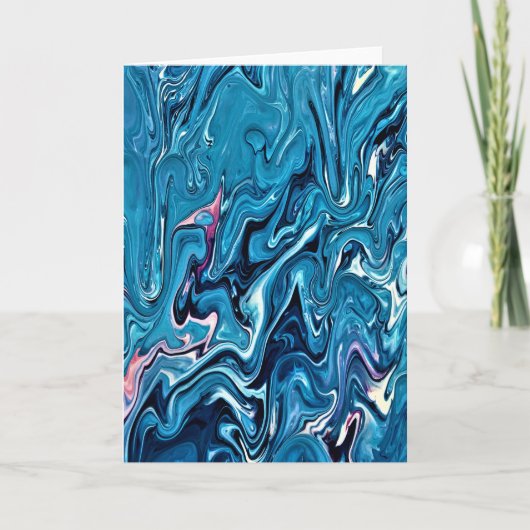 Abstracte kleurenstudie 353, kaart (Voorkant)