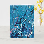 Abstracte kleurenstudie 353, kaart (Gele Bloem)