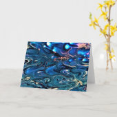 Abstracte kleurenstudie 354, kaart (Gele Bloem)