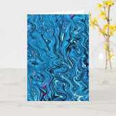 Abstracte kleurenstudie 355, kaart (Gele Bloem)