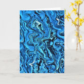 Abstracte kleurenstudie 356, kaart (Gele Bloem)