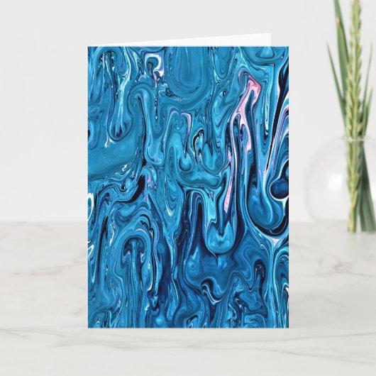 Abstracte kleurenstudie 358, kaart (Voorkant)