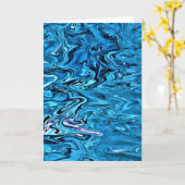 Abstracte kleurenstudie 363, kaart (Gele Bloem)
