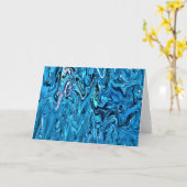 Abstracte kleurenstudie 363, kaart (Gele Bloem)