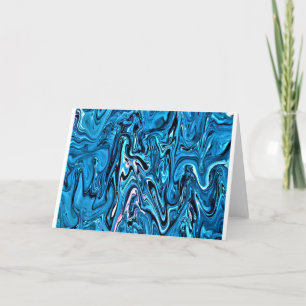 Abstracte kleurenstudie 364 Kaart