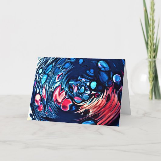 Abstracte kleurenstudie 365, kaart (Voorkant)