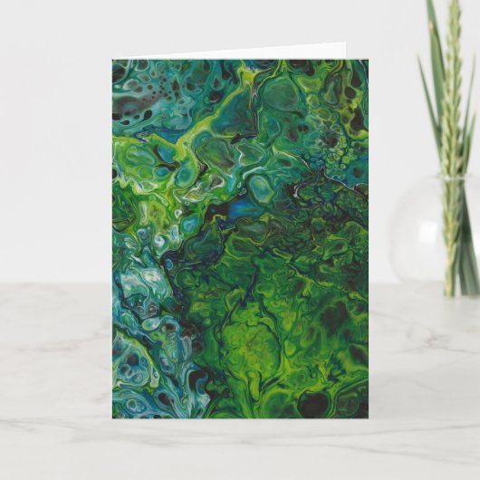 Abstracte kleurenstudie 367, kaart (Voorkant)