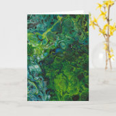 Abstracte kleurenstudie 367, kaart (Gele Bloem)