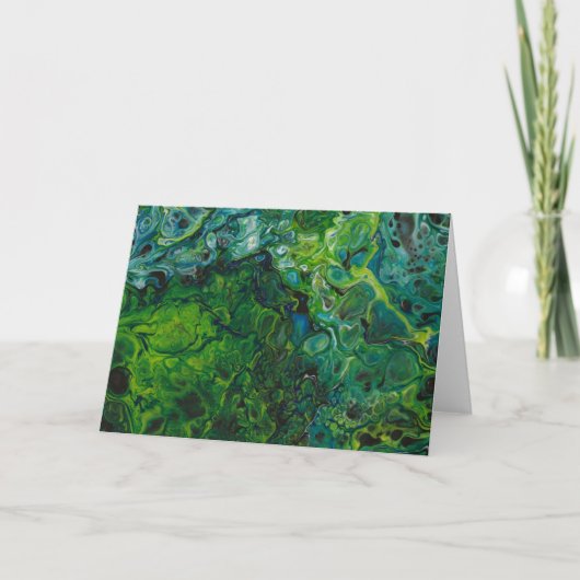 Abstracte kleurenstudie 367, kaart (Voorkant)