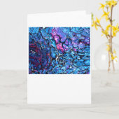 Abstracte kleurenstudie 368 Kaart (Gele Bloem)