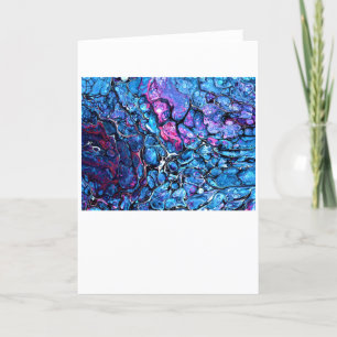 Abstracte kleurenstudie 368 Kaart