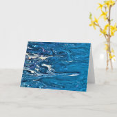 Abstracte kleurenstudie 369, kaart (Gele Bloem)