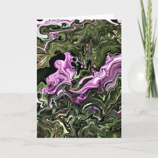 Abstracte kleurenstudie 370, kaart (Voorkant)
