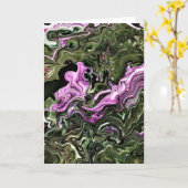 Abstracte kleurenstudie 370, kaart (Gele Bloem)