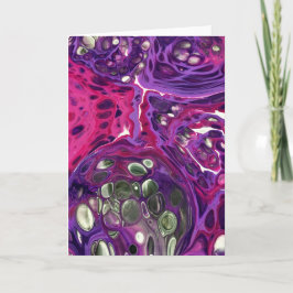 Abstracte kleurenstudie 371, kaart