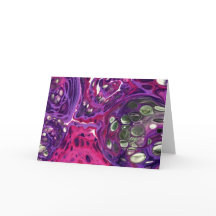 Abstracte kleurenstudie 371, kaart