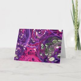 Abstracte kleurenstudie 371, kaart