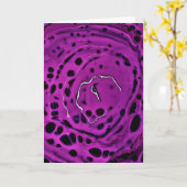 Abstracte kleurenstudie 372, kaart (Gele Bloem)