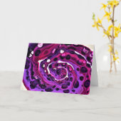 Abstracte kleurenstudie 373, kaart (Gele Bloem)